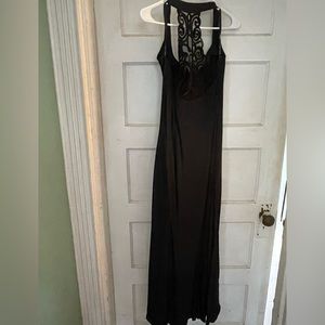 Black long dress